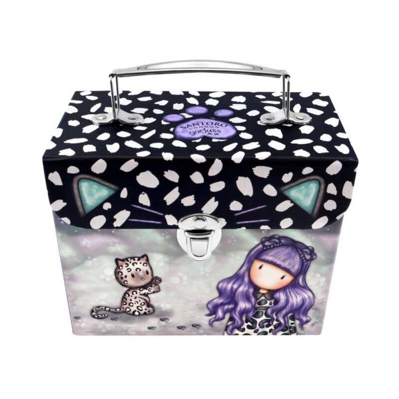 Santoro (Gorjuss) Cutie de depozitare din carton Gorjuss Smitten Kitten