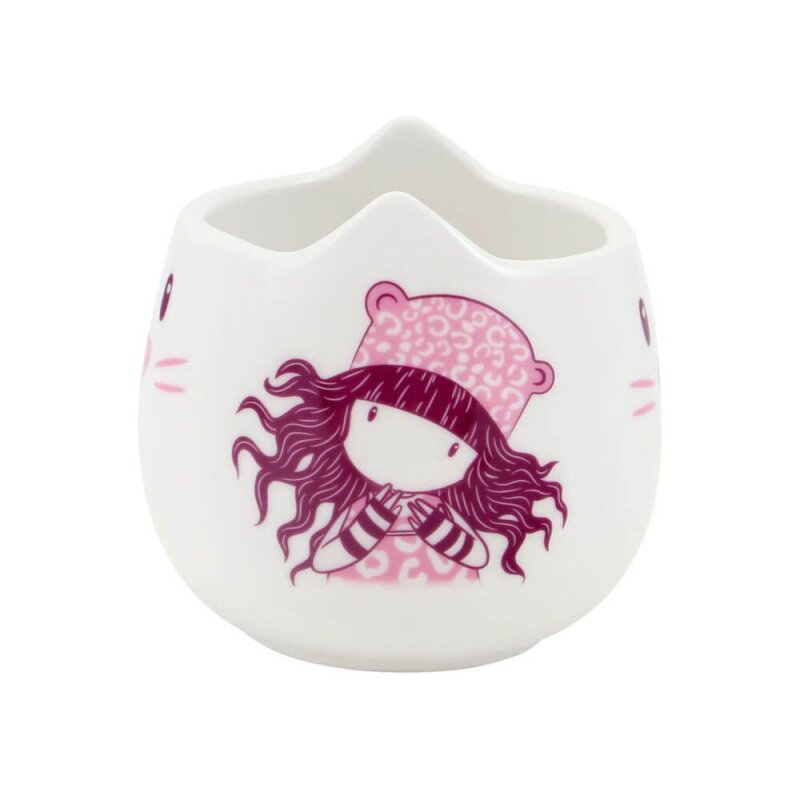 Santoro (Gorjuss) Set cadou cana si suport Gorjuss Purrrrrfect Love