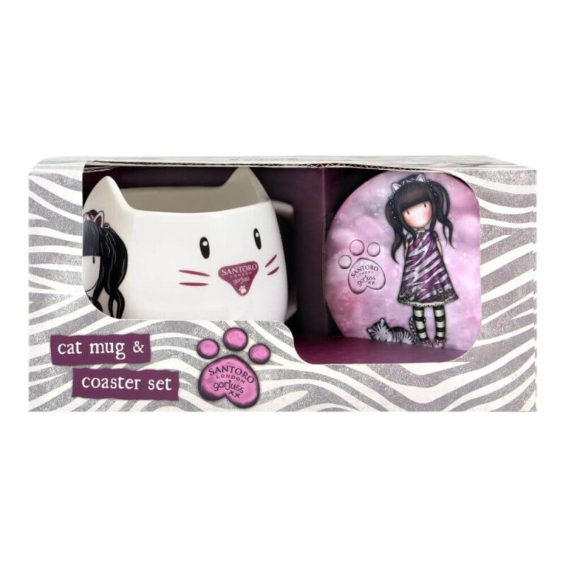 Santoro (Gorjuss) Set cadou cana si suport Gorjuss Ruby Wild