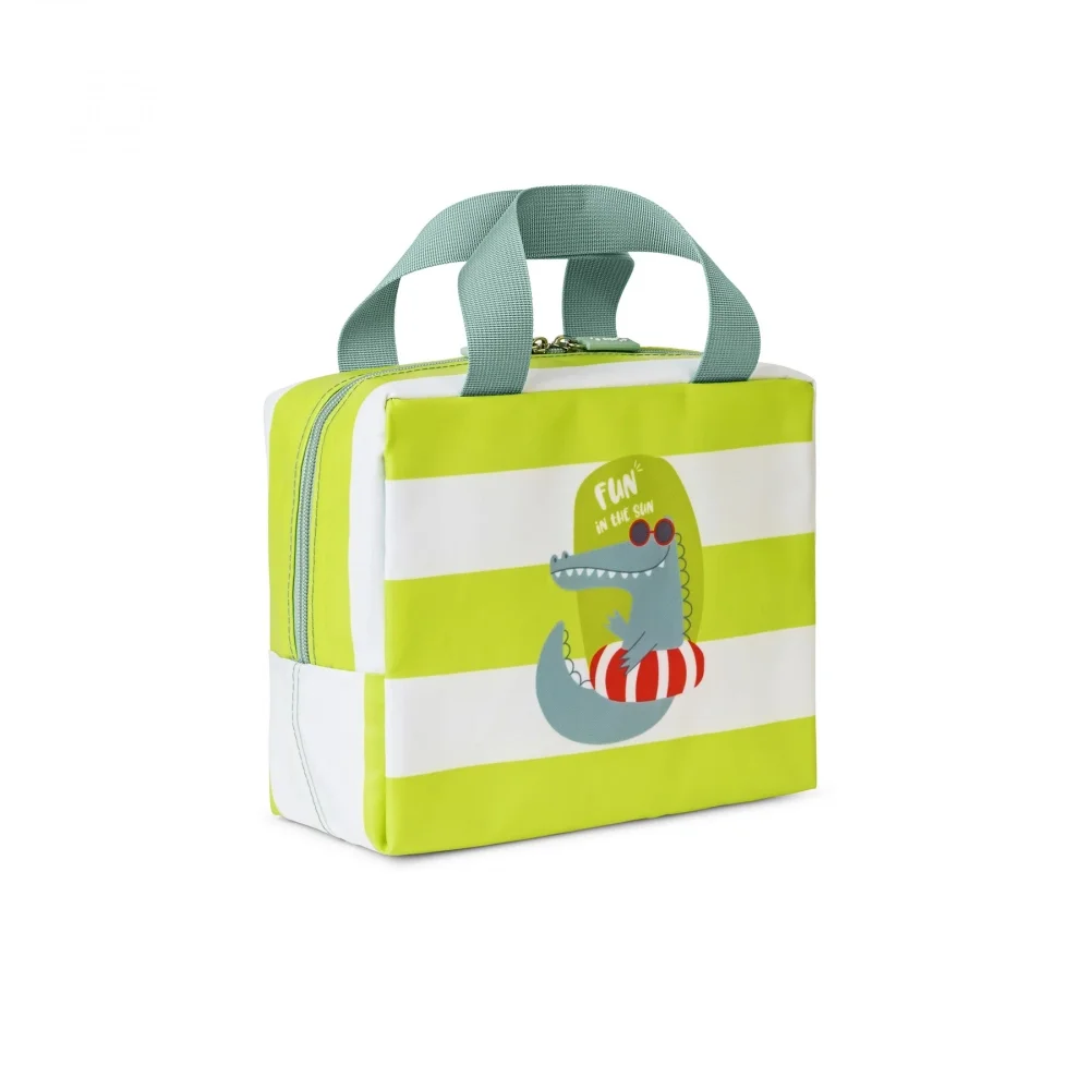 Saro Baby Geanta termica compartimentata pentru gustari si mancare Saro Fun in the sun