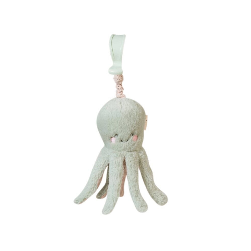 Saro Baby Jucarie zornaitoare din plus agatatoare design Caracatita mint