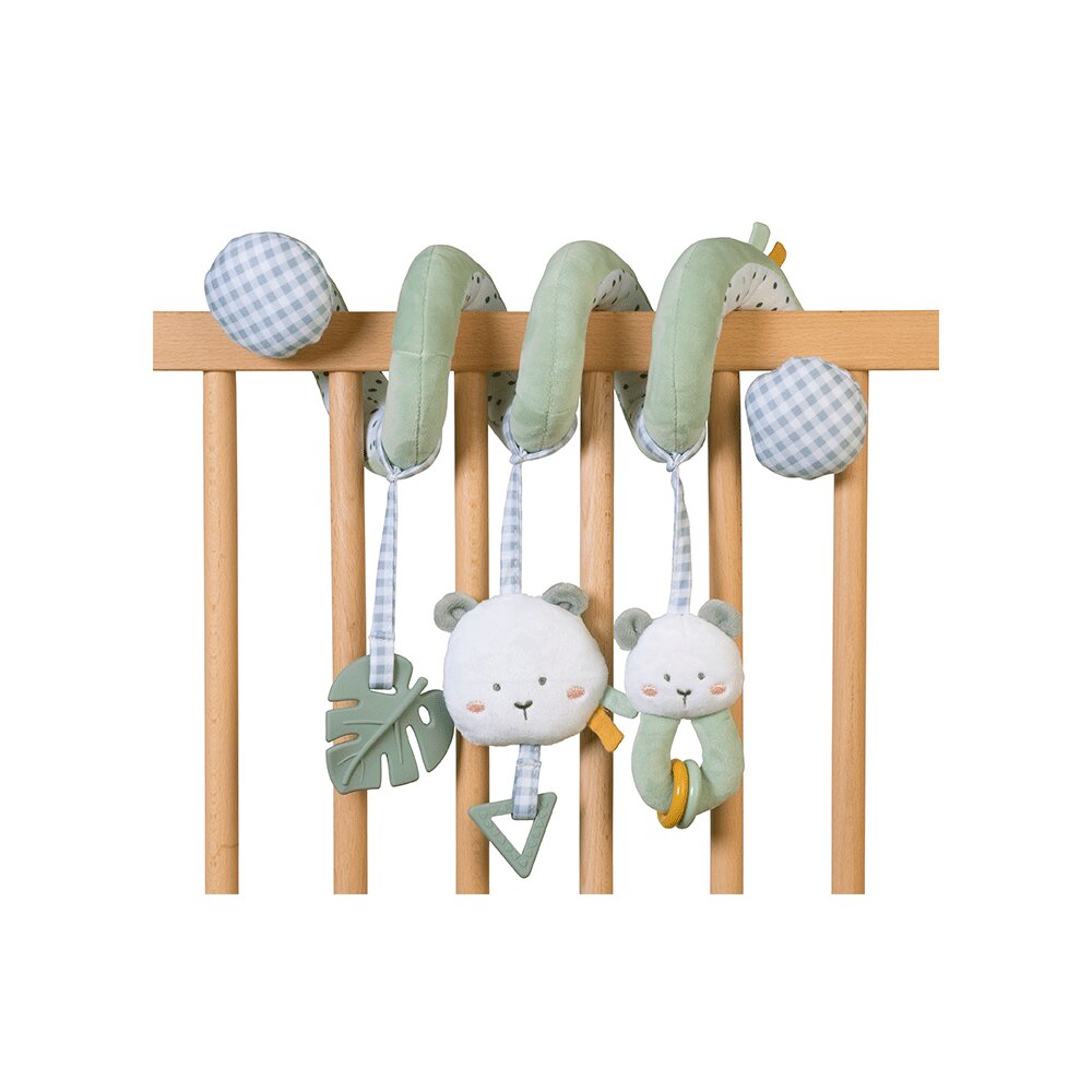 Saro Baby Jucarie zornaitoare din plus spirala design Sweet FunMint
