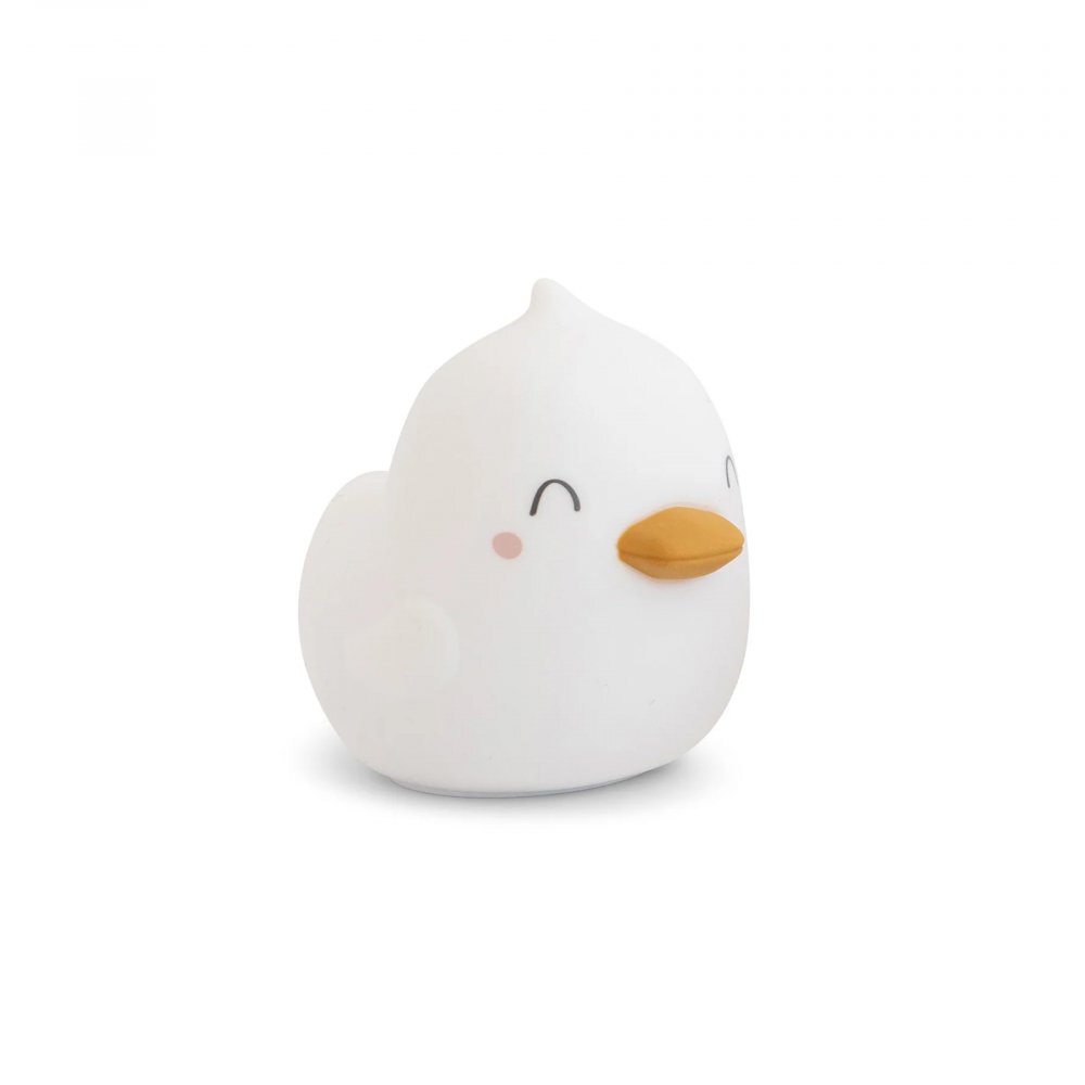 Saro Baby Lampa de veghe din silicon premium diverse lumini USB tip C Bright Duck White
