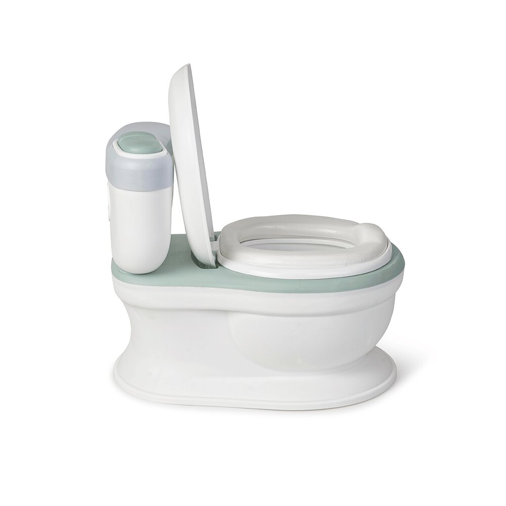 Saro Baby Olita de tip WC muzicala alb si mint