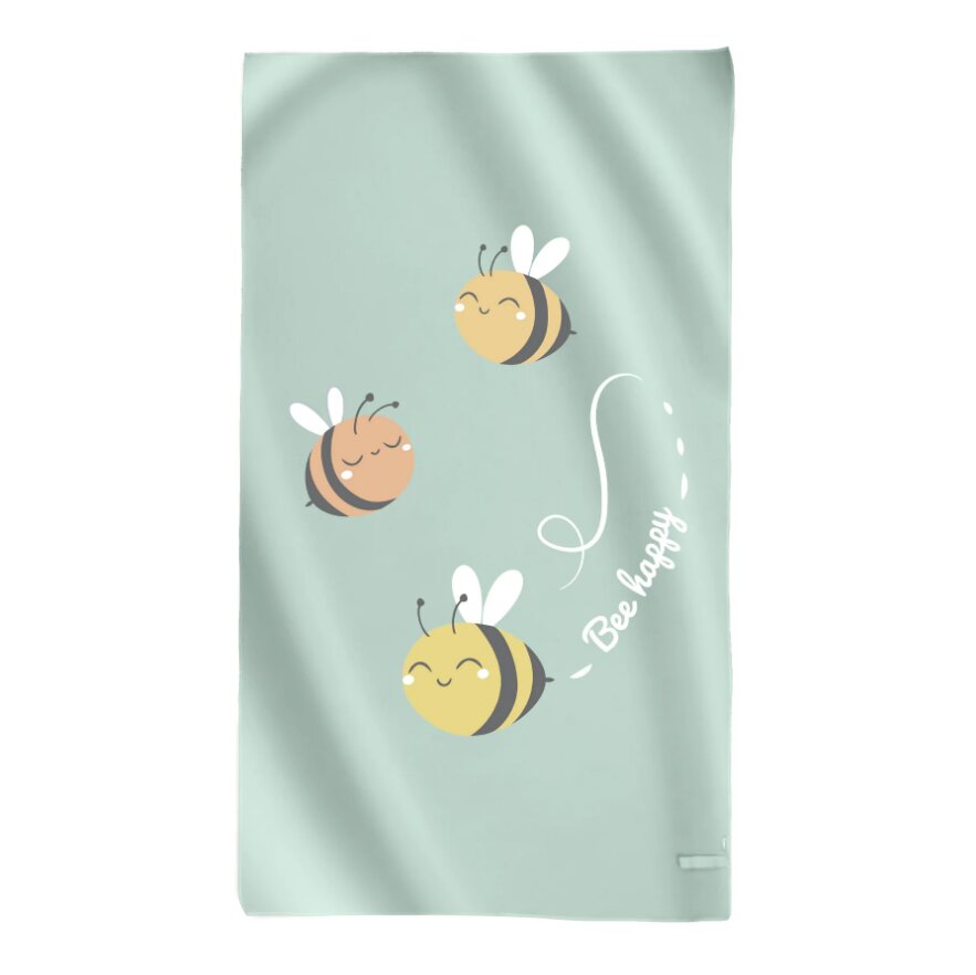 Saro Baby Prosop de plaja pentru copii 80 x 140 cm Be Happy