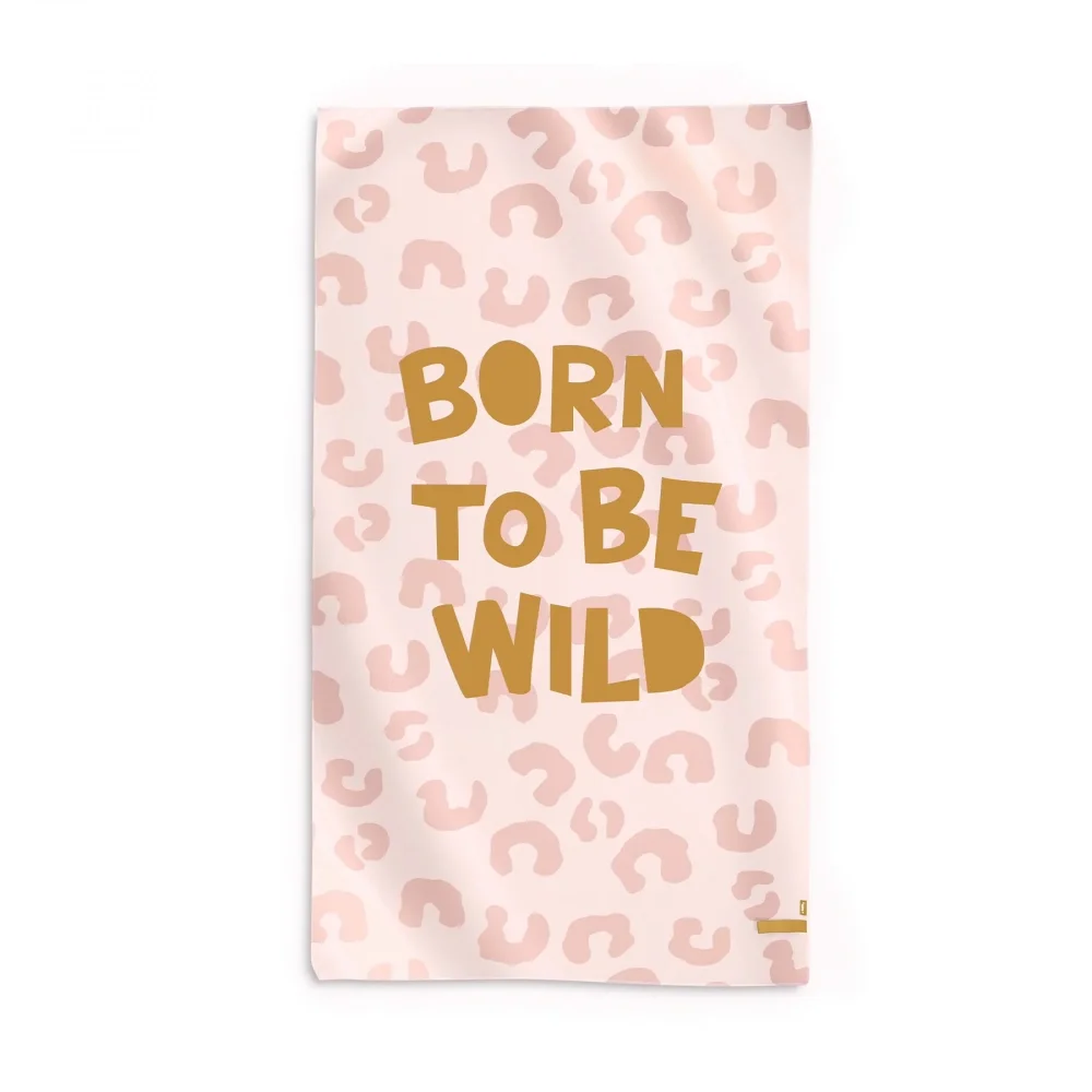 Saro Baby Prosop de plaja pentru copii 80x140 cm Born to be wild
