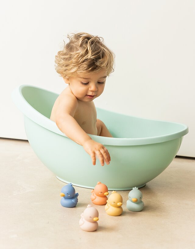 Saro Baby Set 5 jucarii de baie Little Ducks