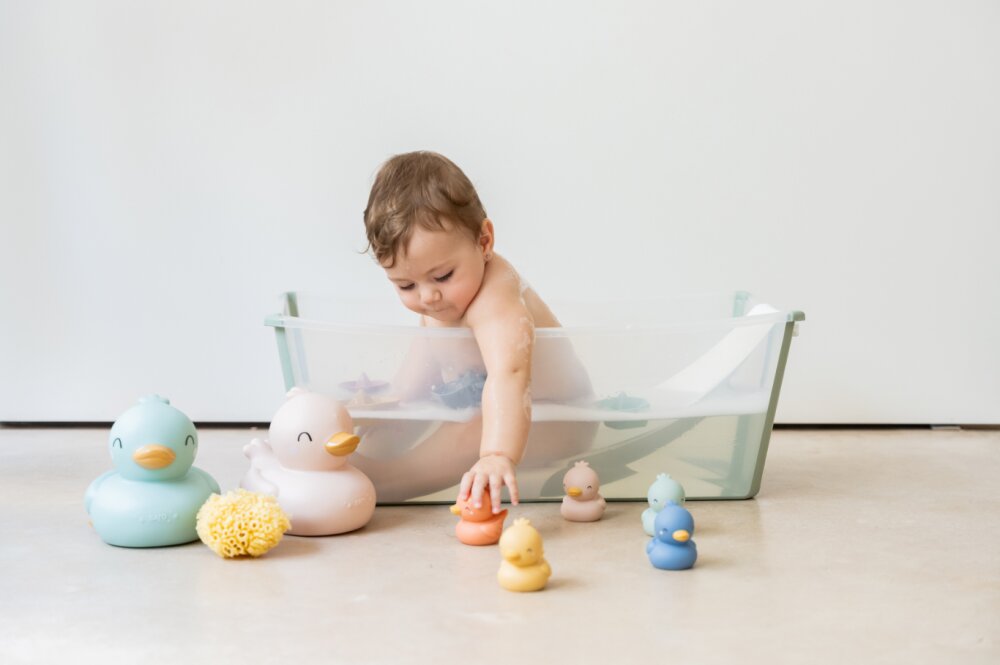 Saro Baby Set 5 jucarii de baie Little Ducks