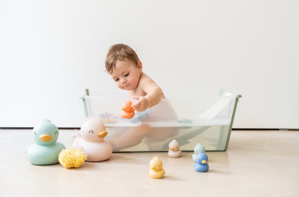 Saro Baby Set 5 jucarii de baie Little Ducks