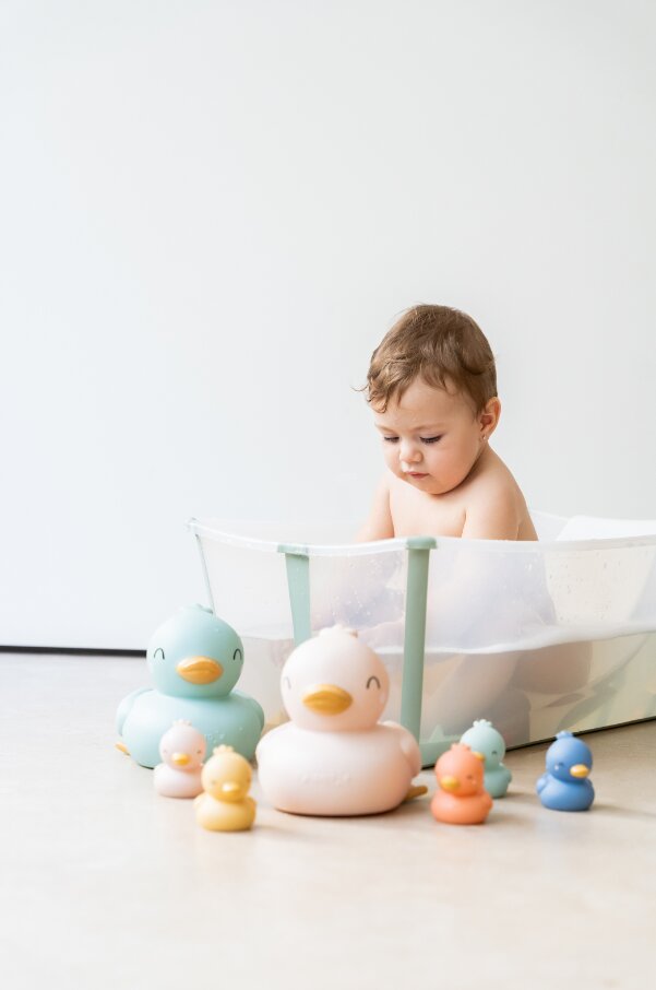 Saro Baby Set 5 jucarii de baie Little Ducks