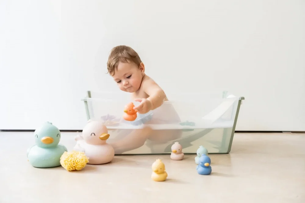 Saro Baby Set 7 ratuste de baie pentru copii Familie completa