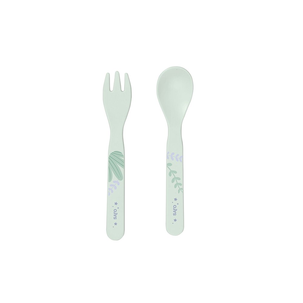 Saro Baby Set complet de masa cu 5 piese Jungle Cheetahs mint