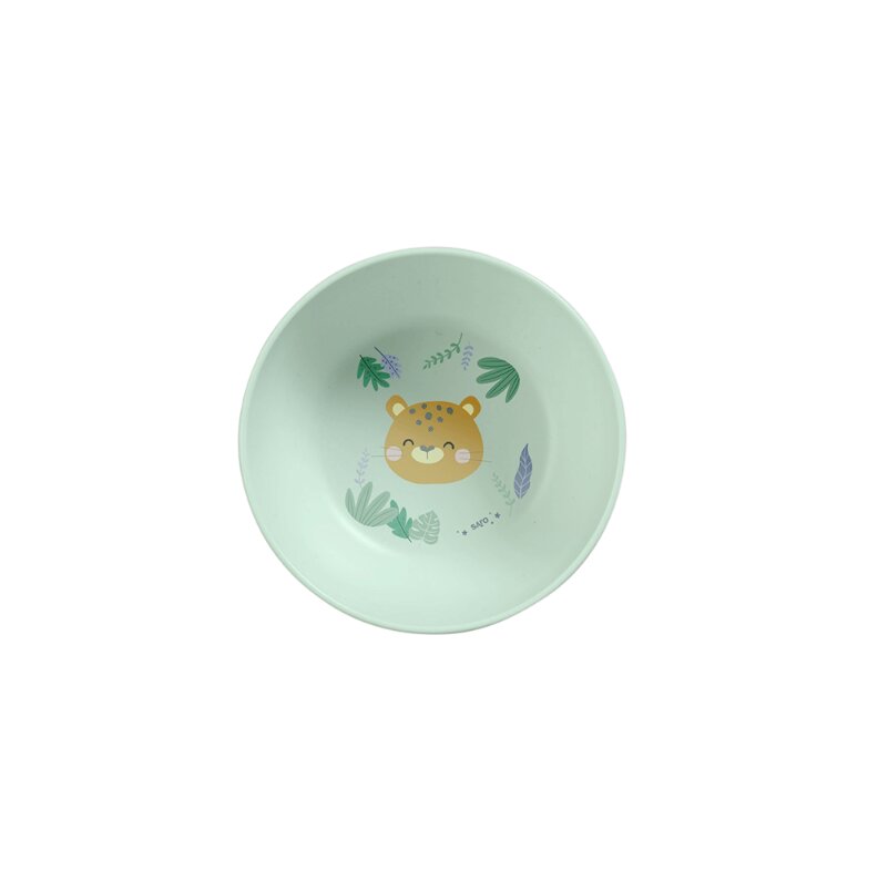 Saro Baby Set complet de masa cu 5 piese Jungle Cheetahs mint