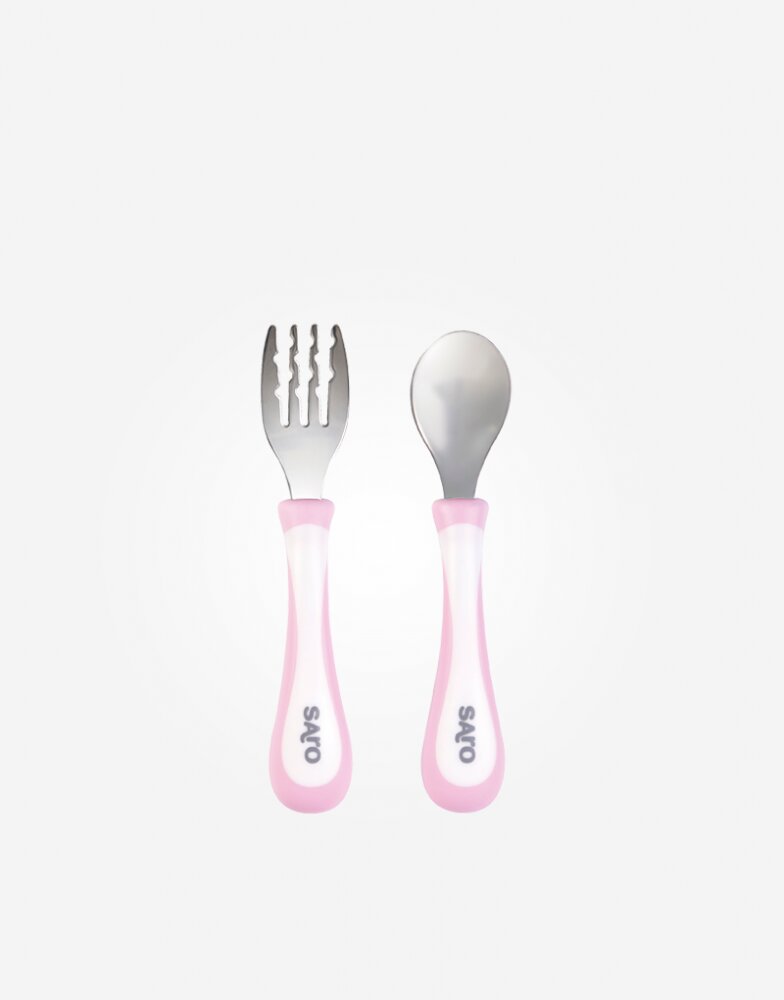 Saro Baby Set tacamuri ergonomice somon
