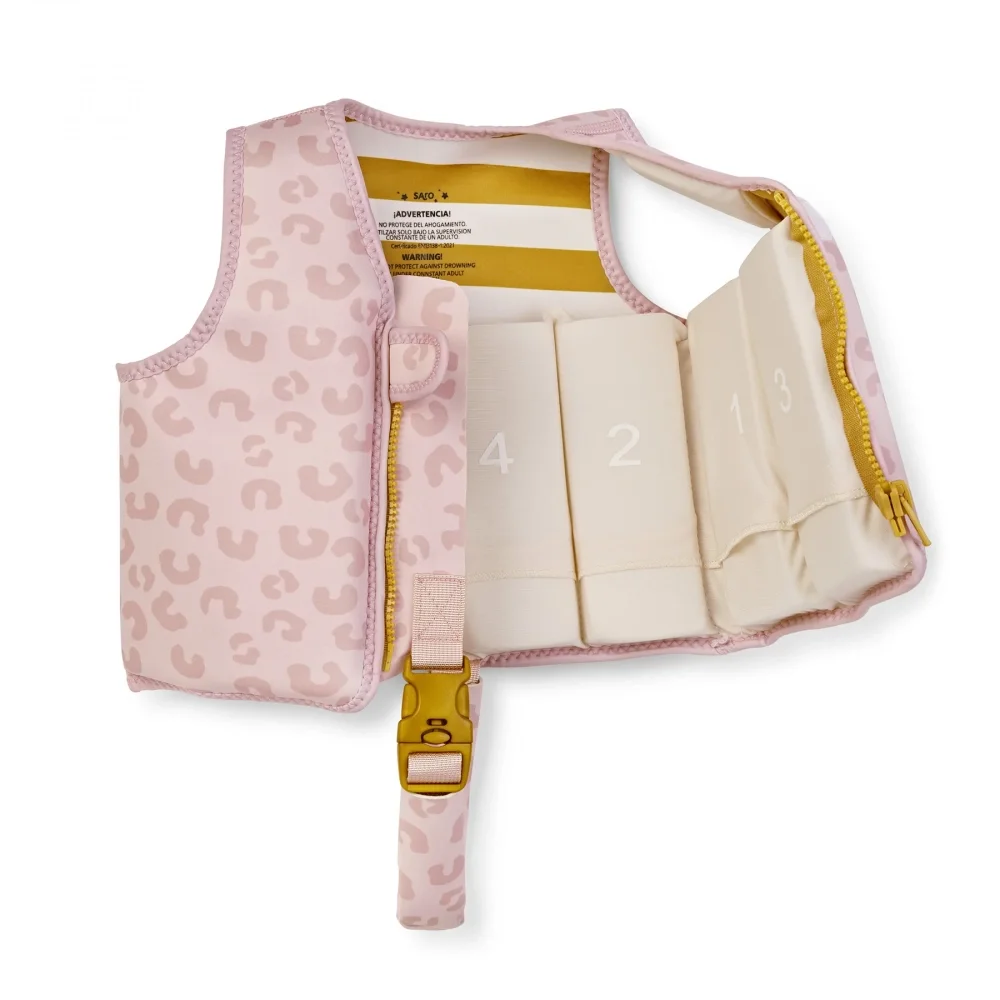 Saro Baby Vesta de inot pentru copii cu protectie UV UPF 50+ Born to be wild by Saro 1-3 ani