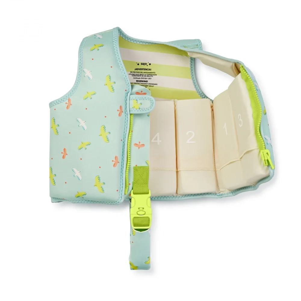 Saro Baby Vesta de inot pentru copii cu protectie UV UPF 50+ Tropicool by Saro 3-6 ani
