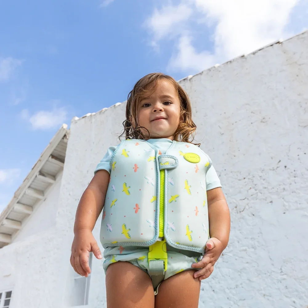 Saro Baby Vesta de inot pentru copii cu protectie UV UPF 50+ Tropicool by Saro 3-6 ani
