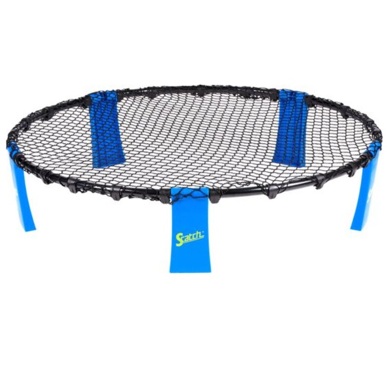 Scatch Joc cu mingea game Spiderball include plasa rotunda cu baza minge gonflabila pompa i o geanta practica de transport