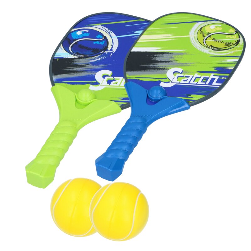 Scatch Set 2 rachete si mingi Paddleball