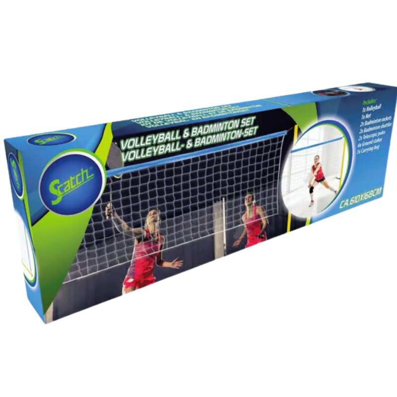 Scatch Set de volei si badminton Catch
