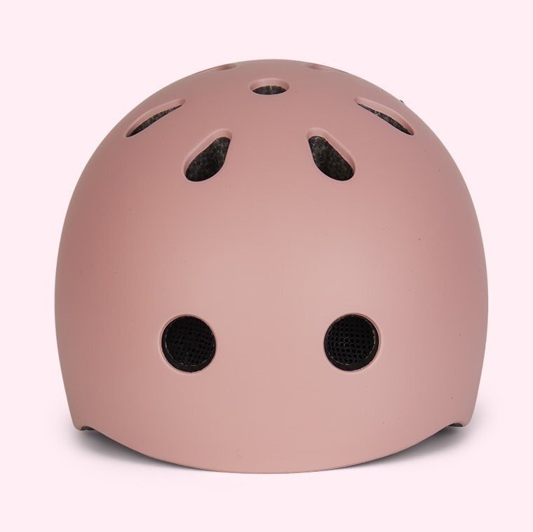 SCOOT AND RIDE Casca de protectie pentru copii cu sistem de reglare magnetic cu led Scoot Ride Rose S-M 3 ani+