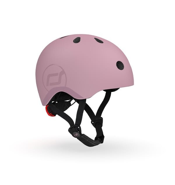 SCOOT AND RIDE Casca de protectie pentru copii cu sistem de reglare magnetic si LED Wildbe S-M 51-55 cm 3 ani+