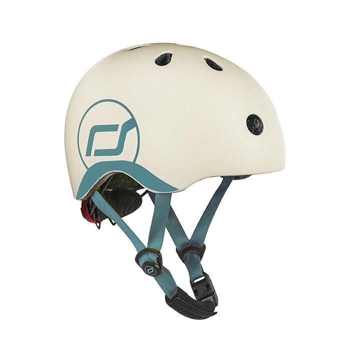 SCOOT AND RIDE Casca de protectie pentru copii cu sistem de reglare Scoot Ride Ash 1+