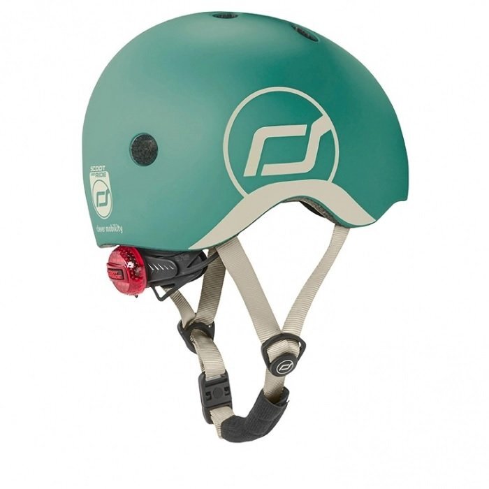 SCOOT AND RIDE Casca de protectie pentru copii cu sistem de reglare Scoot Ride Forest 1 an+