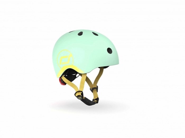 SCOOT AND RIDE Casca de protectie pentru copii cu sistem de reglare Scoot Ride Kiwi 1 an+