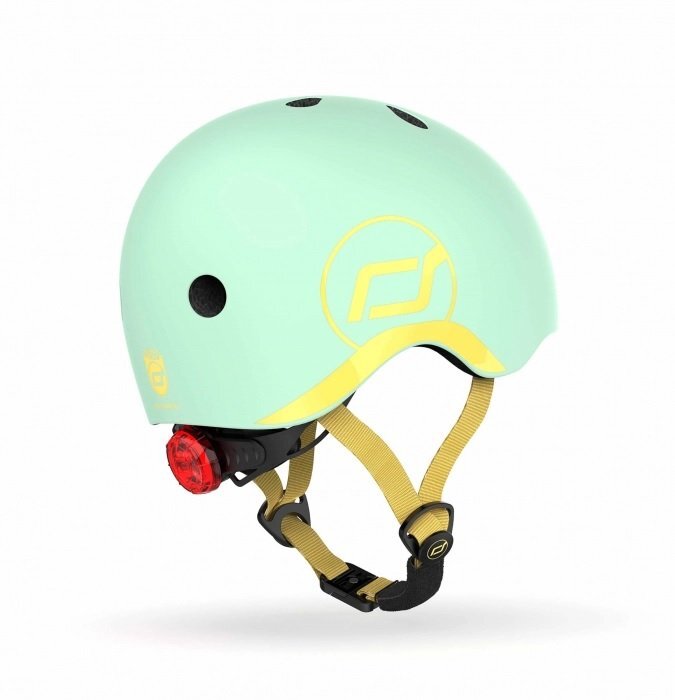 SCOOT AND RIDE Casca de protectie pentru copii cu sistem de reglare Scoot Ride Kiwi 1 an+