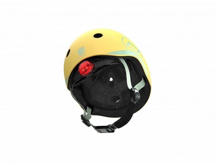 SCOOT AND RIDE Casca de protectie pentru copii cu sistem de reglare Scoot Ride Lemon 1+