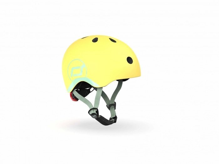 SCOOT AND RIDE Casca de protectie pentru copii cu sistem de reglare Scoot Ride Lemon 1+