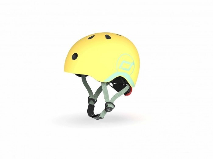 SCOOT AND RIDE Casca de protectie pentru copii cu sistem de reglare Scoot Ride Lemon 1+