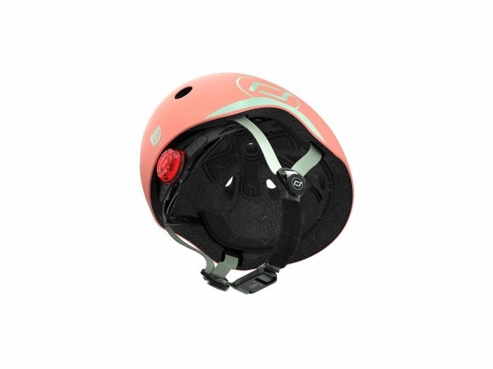 SCOOT AND RIDE Casca de protectie pentru copii cu sistem de reglare Scoot Ride Peach 1+