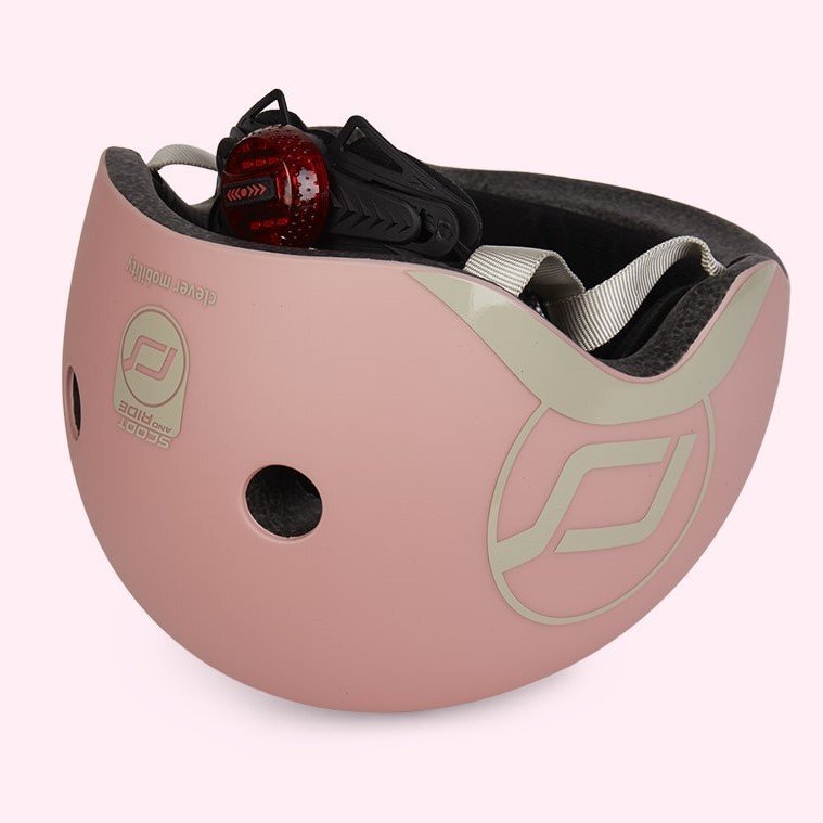 SCOOT AND RIDE Casca de protectie pentru copii cu sistem de reglare Scoot Ride Rose 1 an+