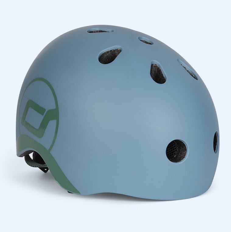 SCOOT AND RIDE Casca de protectie pentru copii cu sistem de reglare Scoot Ride Steel 1 an+
