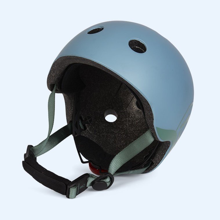 SCOOT AND RIDE Casca de protectie pentru copii cu sistem de reglare Scoot Ride Steel 1 an+