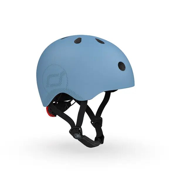 SCOOT AND RIDE Casca de protectie pentru copii Scoot Ride cu finisaj mat si sistem de reglare magnetic M-L