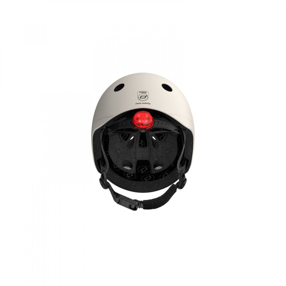 SCOOT AND RIDE Casca de protectie pentru copii sistem de reglare magnetic cu led XXS-S 45-51 cm 1 an+ Miffy Ash Scoot Ride