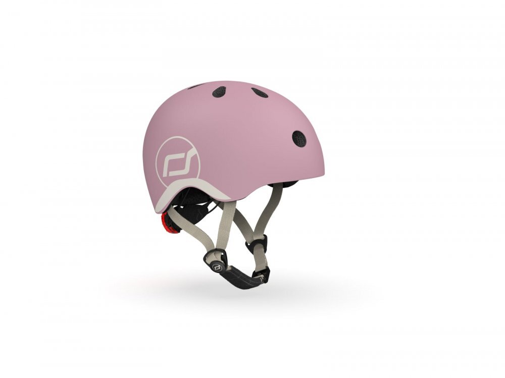 SCOOT AND RIDE Casca de protectie pentru copii sistem de reglare magnetic cu led XXS-S 45-51 cm 1 an+ Wildberry Scoot Ride