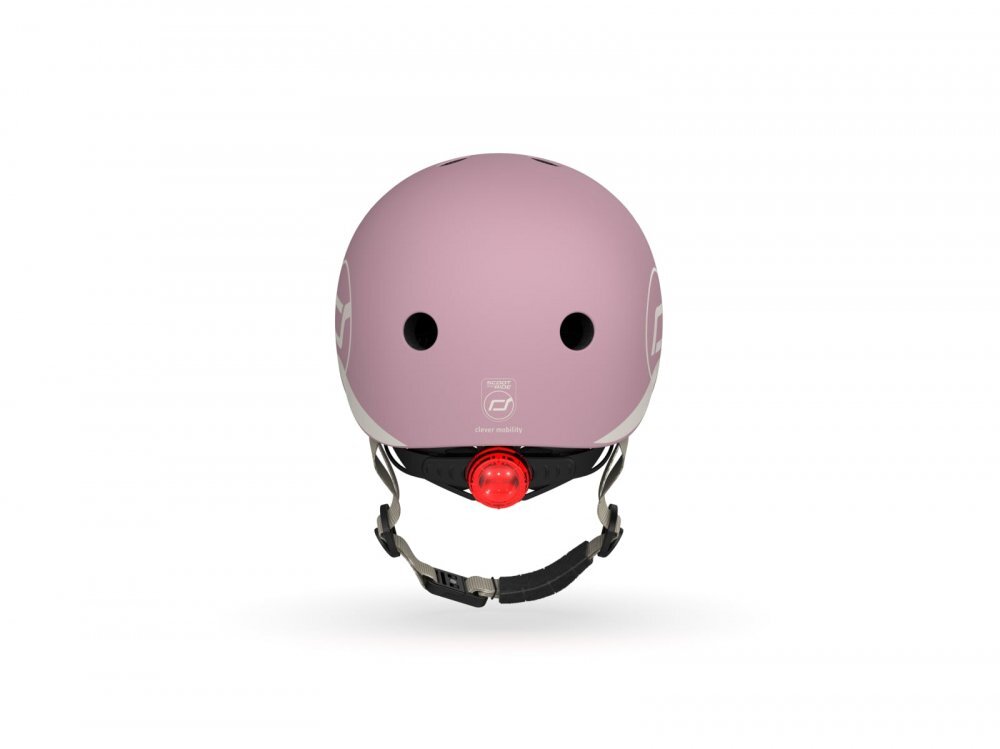 SCOOT AND RIDE Casca de protectie pentru copii sistem de reglare magnetic cu led XXS-S 45-51 cm 1 an+ Wildberry Scoot Ride