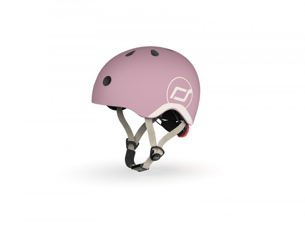 SCOOT AND RIDE Casca de protectie pentru copii sistem de reglare magnetic cu led XXS-S 45-51 cm 1 an+ Wildberry Scoot Ride