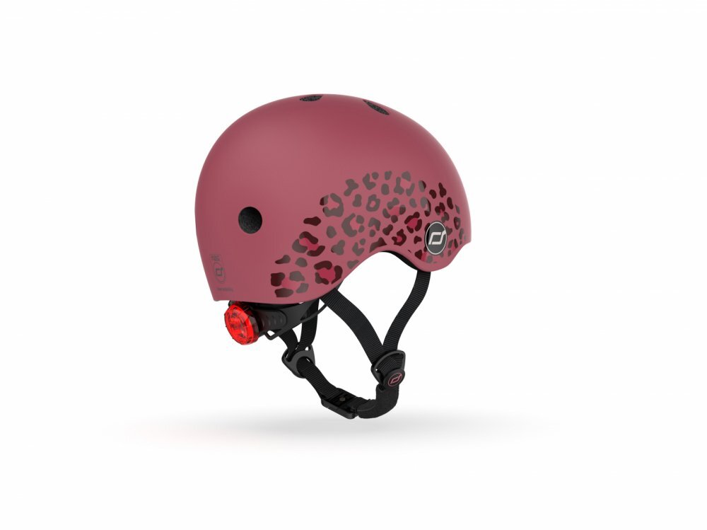 SCOOT AND RIDE Casca de protectie pentru copii sistem de reglare magnetic cu led XXS-S 45-51 cm 1 an+ Wildcat Scoot Ride