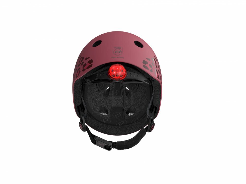 SCOOT AND RIDE Casca de protectie pentru copii sistem de reglare magnetic cu led XXS-S 45-51 cm 1 an+ Wildcat Scoot Ride