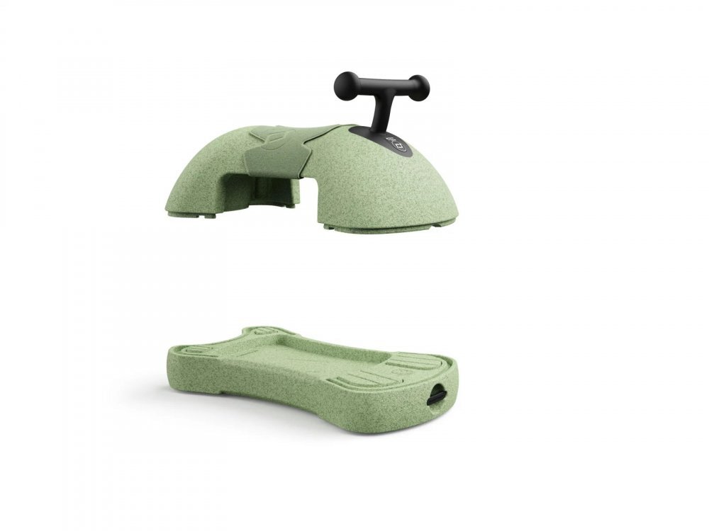 SCOOT AND RIDE Ride-On multifunctional My First Olive Scoot Ride 3 in 1 cu functie de antemergator de la 6 luni realizat din Material EPP moale greutate maxima admisa 20 kg