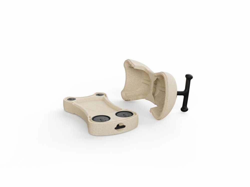 SCOOT AND RIDE Ride-On multifunctional My First Sand Scoot Ride 3 in 1 cu functie de antemergator de la 6 luni realizat din Material EPP moale greutate maxima admisa 20 kg