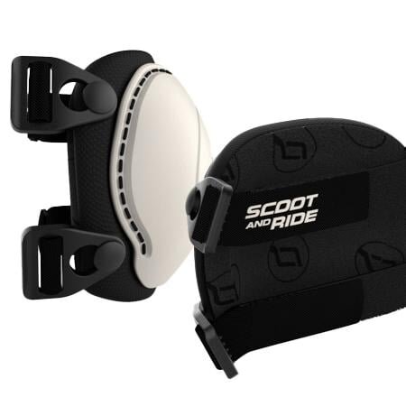 SCOOT AND RIDE Set de protectie genunchiere si cotiere marime S Ash