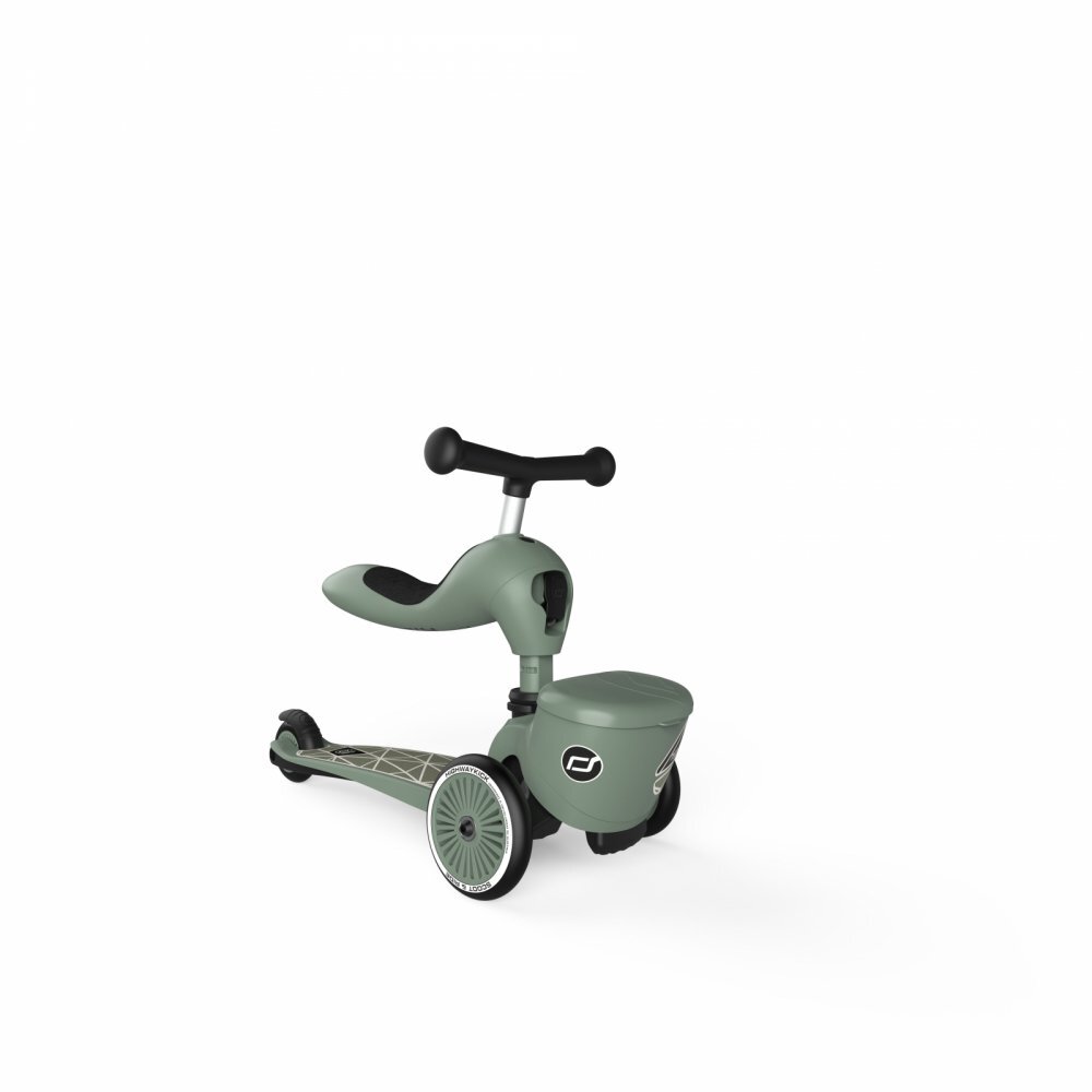 SCOOT AND RIDE Trotineta copii cu sezut suport jucarie transformabila 2 in 1 HighwayKick 1 Lifestyle Greenlines 1-5 ani pana la 50 kg Scoot Ride