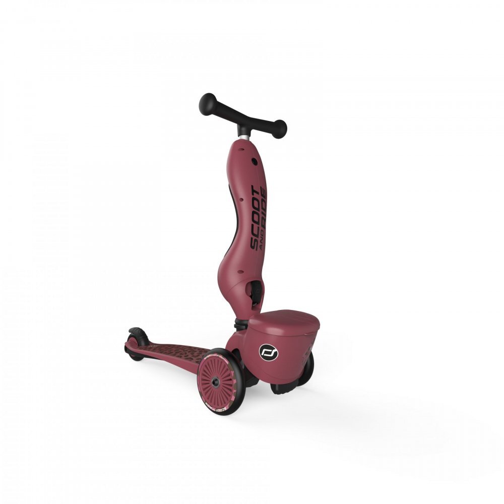 SCOOT AND RIDE Trotineta copii cu sezut suport jucarie transformabila 2 in 1 HighwayKick 1 Lifestyle Wildcat 1-5 ani pana la 50 kg Scoot Ride