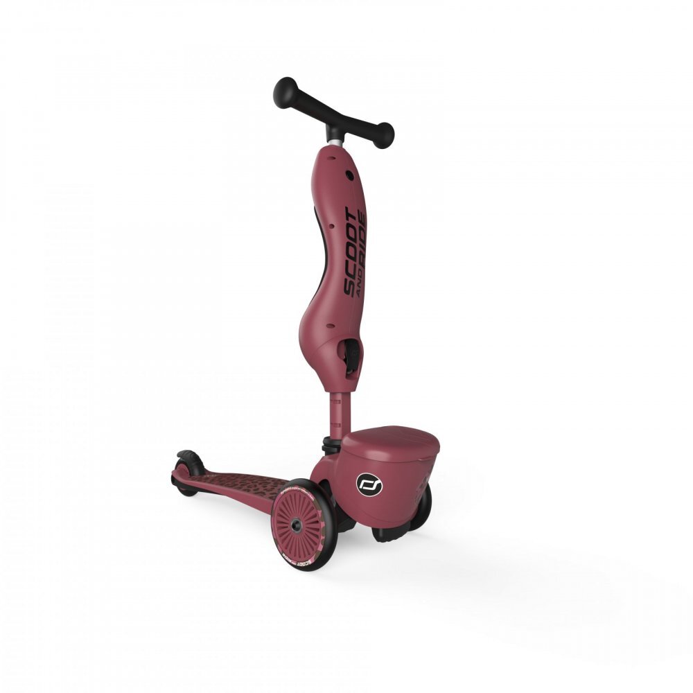 SCOOT AND RIDE Trotineta copii cu sezut suport jucarie transformabila 2 in 1 HighwayKick 1 Lifestyle Wildcat 1-5 ani pana la 50 kg Scoot Ride